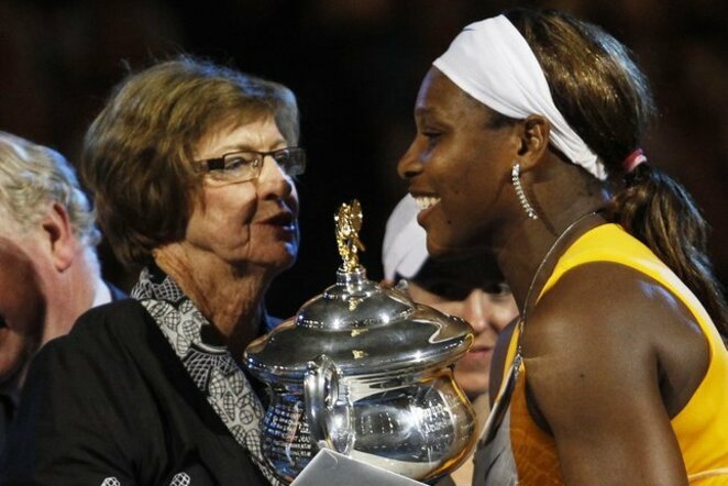 Margaret Court ir Serena Williams | Scanpix nuotr.