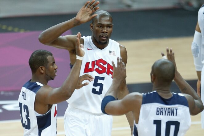 JAV vyrų krepšinio rinktinė | AP/Scanpix nuotr.