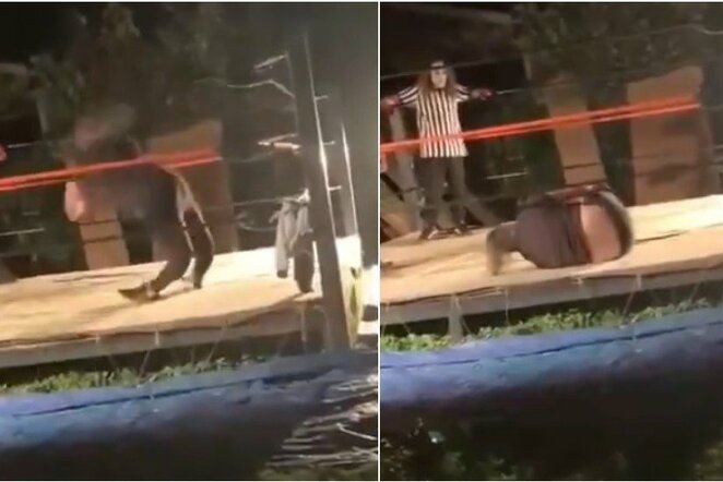 Kraupi trauma | „Twitter“ nuotr.