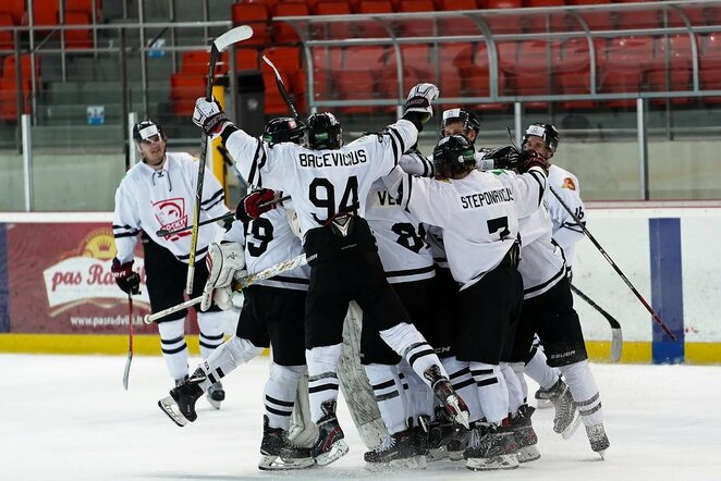 „Energija-Geležinis vilkas“ – „Hockey Punks“ rungtynių akimirka | Sportas.lt/Tito Pacausko nuotr.