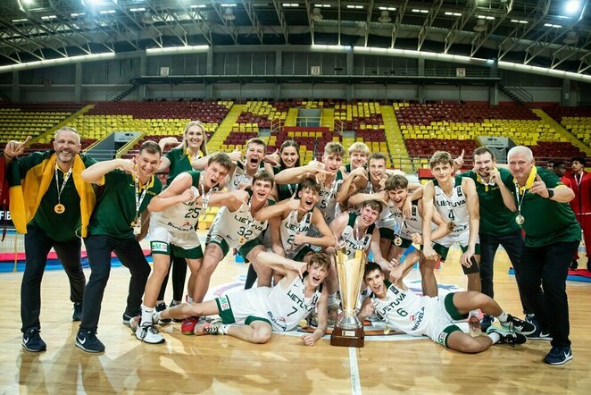 Lietuvos U16 vaikinų rinktinė | FIBA nuotr.