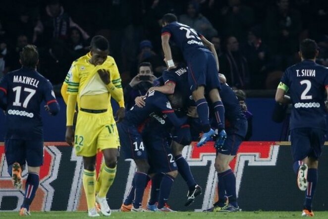 PSG futbolininkų triumfas | AFP/Scanpix nuotr.