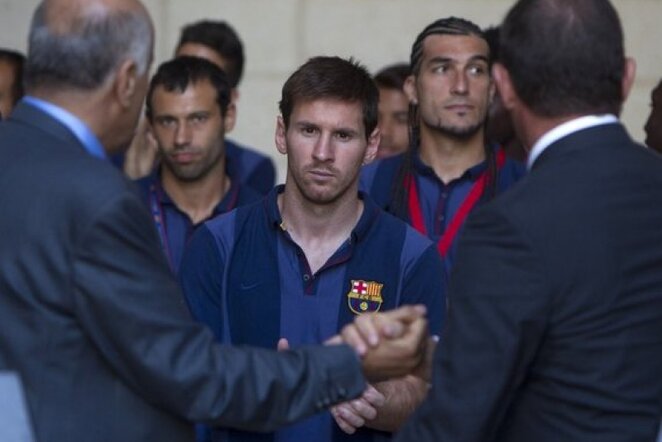Lionelis Messi (centre) | AFP/Scanpix nuotr.
