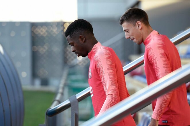 Ousmane Dembele (kairėje) | Scanpix nuotr.