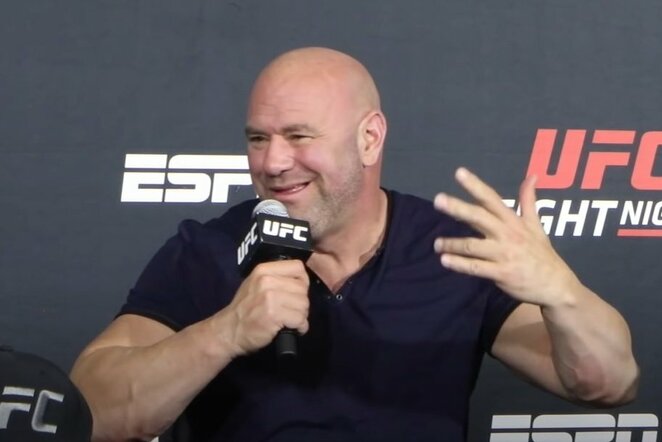 Dana White'as | Youtube.com nuotr.