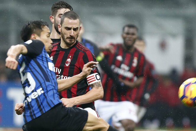 „Milan“ - „Inter“ rungtynių akimirka | Scanpix nuotr.