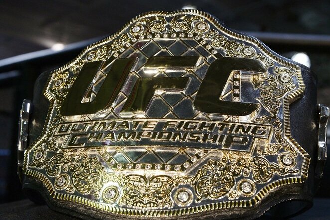 UFC diržas | Scanpix nuotr.