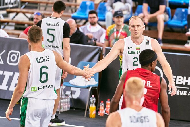 Lietuvos vyrų 3x3 krepšinio rinktinė | FIBA nuotr.