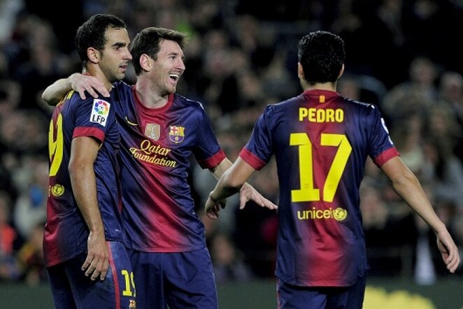 „Barcelona“ futbolininkų triumfas | AFP/Scanpix nuotr.