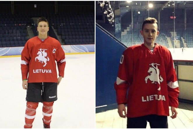 Nojus Jonas Kudzevičius ir Kajus Černiauskas | „Twitter“ nuotr.