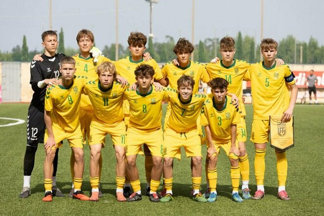Lietuvos U-15 futbolo rinktinė | lff.lt nuotr.
