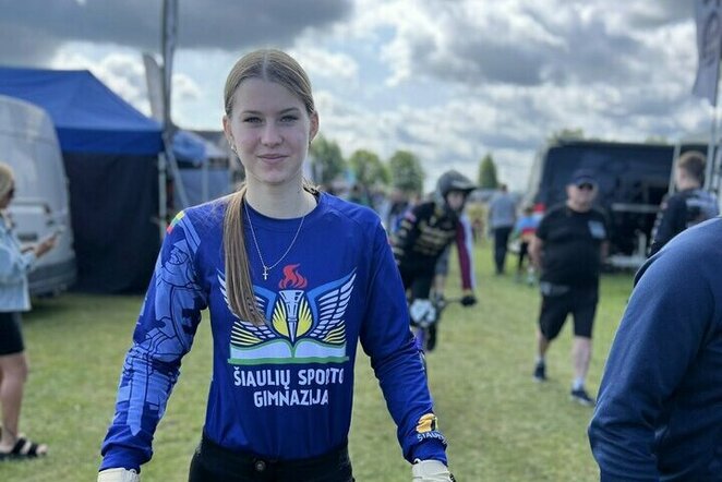 Aja Mikulevič („BMX race Lietuva“ nuotr.) | Organizatorių nuotr.