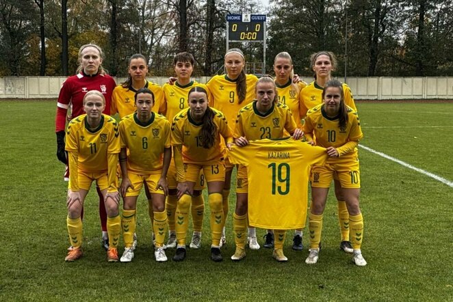 Lietuvos moterų futbolo rinktinė | lff.lt nuotr.