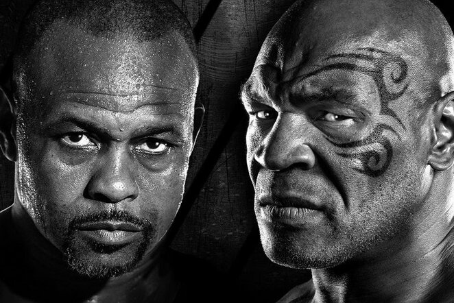 Mike'o Tysono ir Roy'o Joneso jaunesniojo sugrįžimo kovą | Organizatorių nuotr.