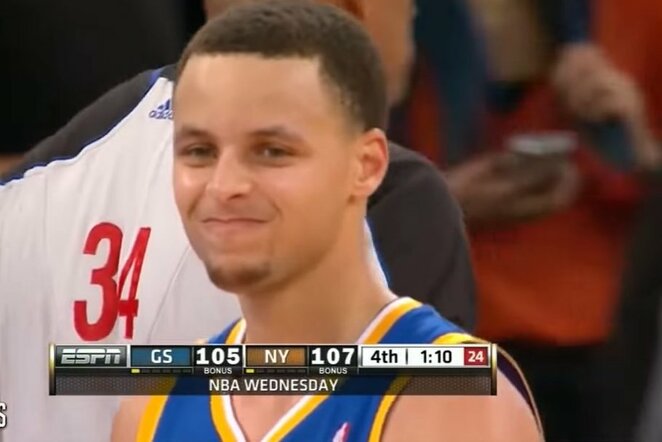 Stephenas Curry | Youtube.com nuotr.