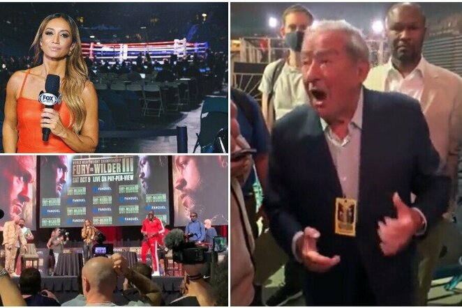 Kate Abdo ir Bobas Arumas | „Twitter“ nuotr.