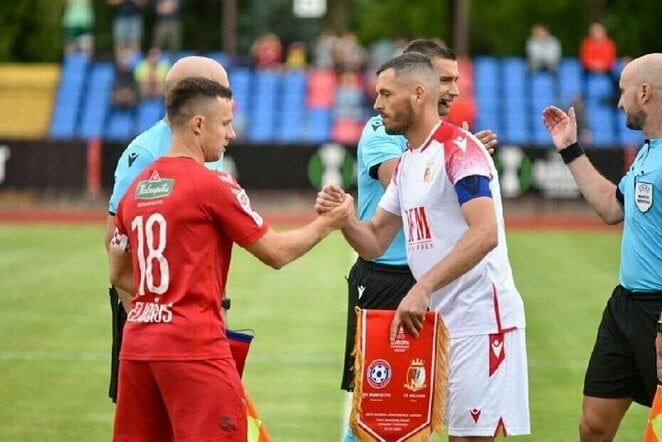 „Panevėžio“ ir „Milsami“ rungtynių akimirka | fk-panevezys.lt nuotr.