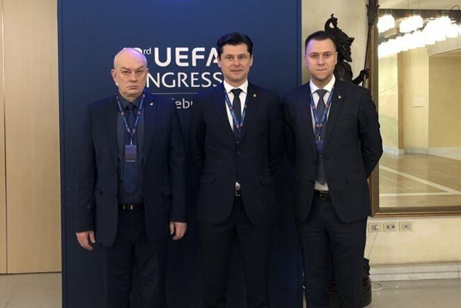 UEFA rinkimai | Organizatorių nuotr.