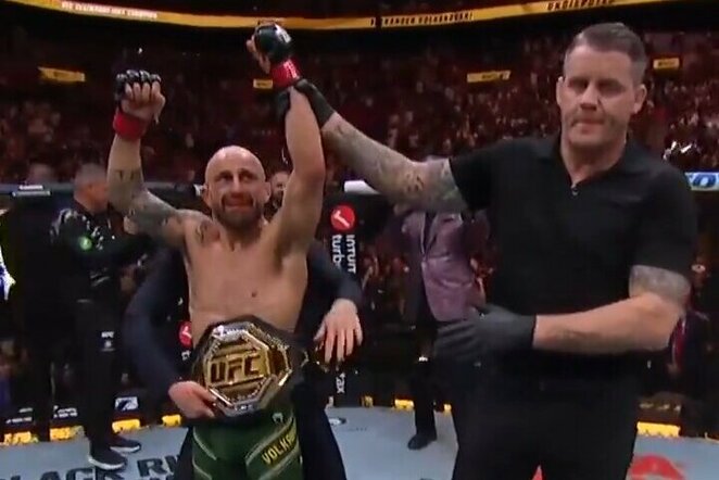 Alexanderis Volkanovski | „Stop“ kadras