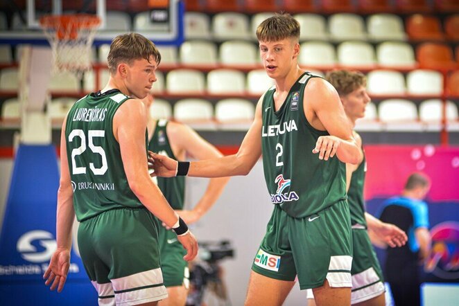 Lietuvos U18 rinktinė | FIBA nuotr.