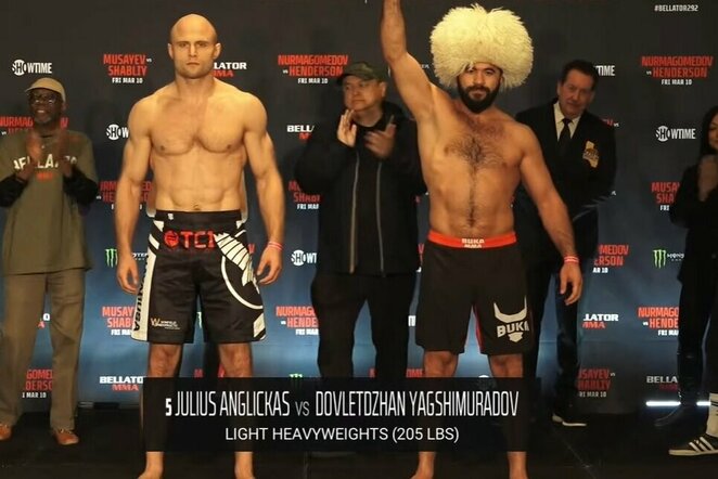 Julius Anglickas ir Dovletdžanas Jagšimuradovas | „Stop“ kadras