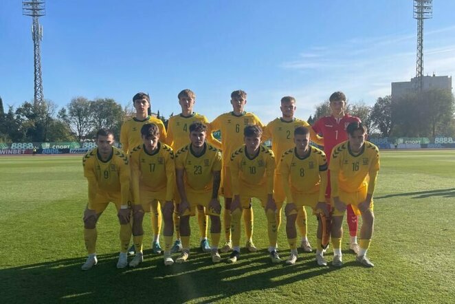 Lietuvos U-19 futbolo rinktinė | lff.lt nuotr.