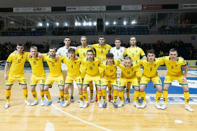 Lietuvos futsalo rinktinė | lff.lt nuotr.