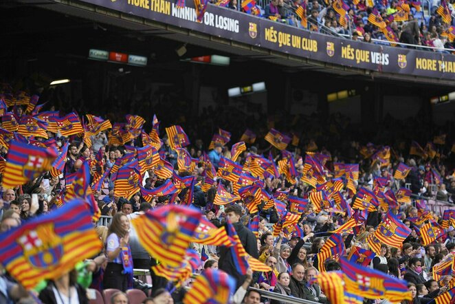 „Barcelona“ fanai | Scanpix nuotr.