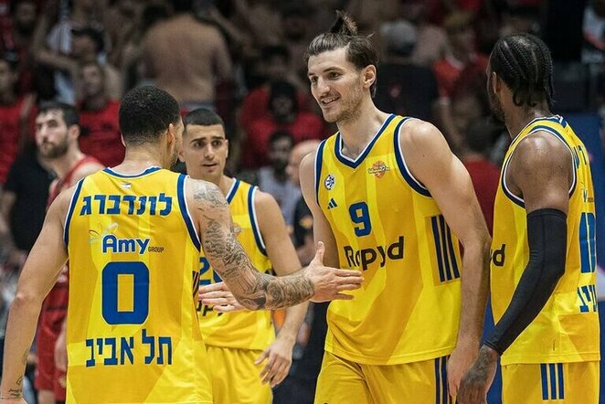 Tel Avivo „Maccabi“ krepšininkai | Organizatorių nuotr.