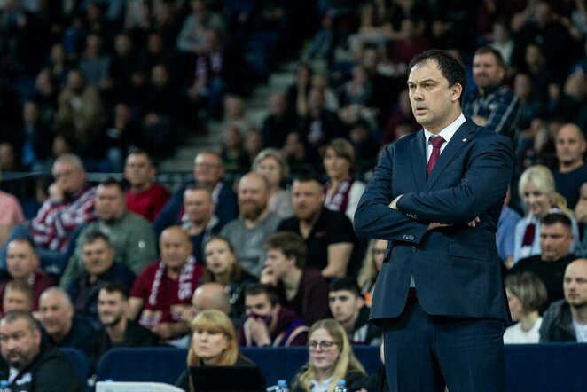 „Lietkabelis“ – „Žalgiris“ rungtynių akimirka | Pauliaus Peleckio / BNS foto nuotr.