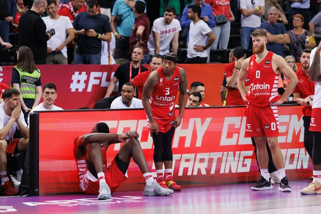Olympiacos krepšininkai | Eriko Ovčarenko / BNS foto nuotr.