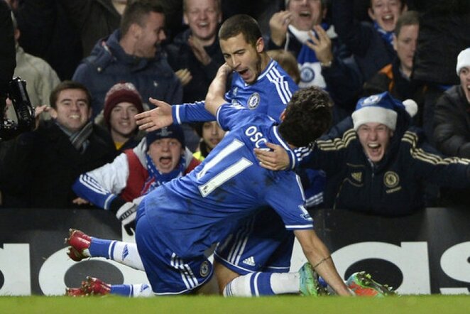 Edenas Hazardas išlygino rezultatą | Reuters/Scanpix nuotr.