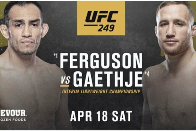 Tony Fergusonas ir Justinas Gaethje | Instagram.com nuotr