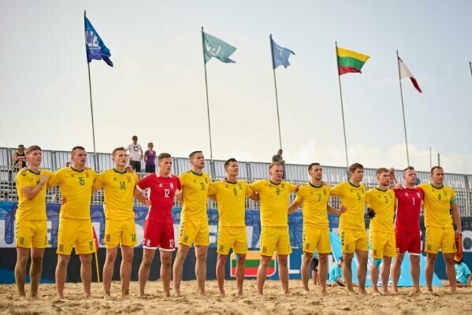 Lietuvos paplūdimio futbolo rinktinė  | lff.lt nuotr.