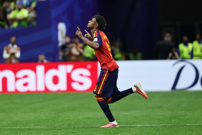 Lamine'as Yamalis | EPA / RONALD WITTEK nuotr.