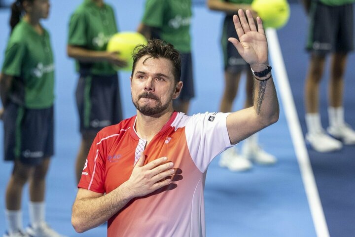 Stanas Wawrinka prieš Jirį Lehečką | EPA nuotr.