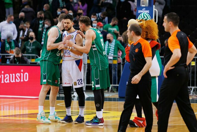 „Žalgiris“ – „Anadolu Efes“ rungtynių akimirka | Eriko Ovčarenko / BNS foto nuotr.