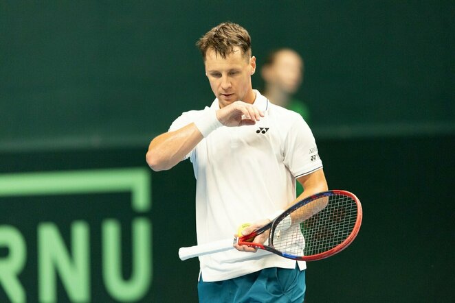 Ričardas Berankis prieš Sabą Purtseladzę | Sauliaus Čirbos nuotr.