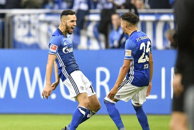 „Schalke“ - „Stuttgart“ susitikimo akimirka | Scanpix nuotr.