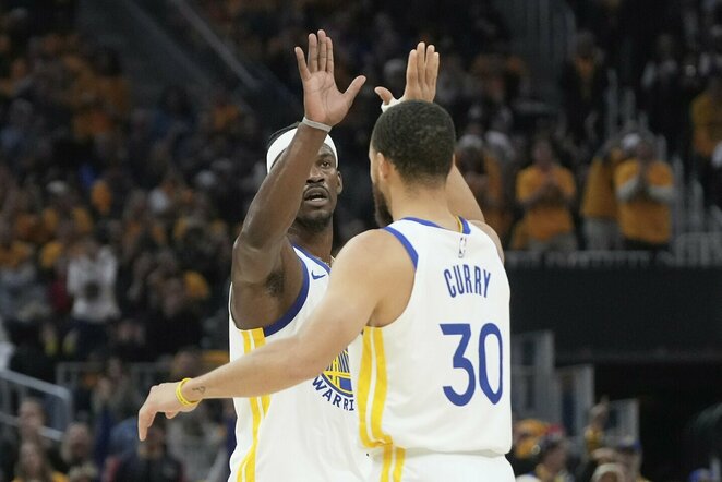 Jimmy Butleris ir Stephenas Curry | Scanpix nuotr.