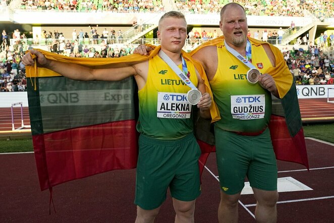 Mykolas Alekna ir Andrius Gudžius | Scanpix nuotr.