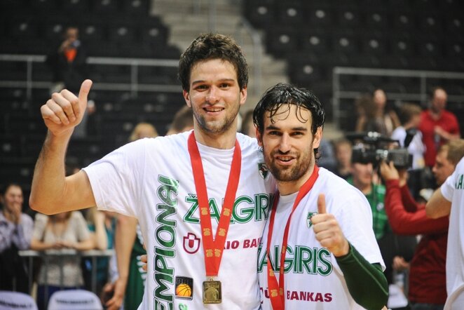 Mantas Kalnietis ir Marko Popovičius | Fotodiena/Roberto Dačkaus nuotr.