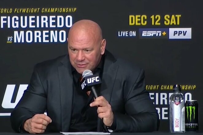 Dana White'as | Youtube.com nuotr.
