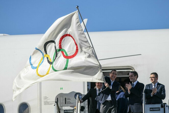 Olimpinė vėliava | Scanpix nuotr.