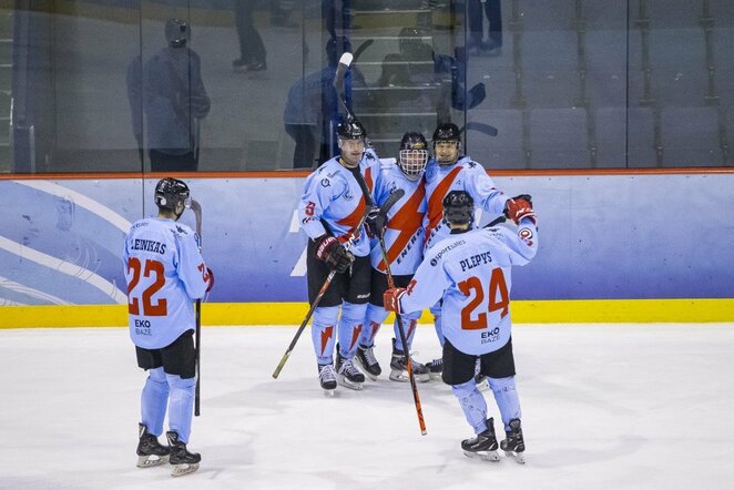 „Hockey Punks“ ir „Energijos-Geležinio vilko“ rungtynės | Roko Lukoševičiaus/BNS Foto nuotr.