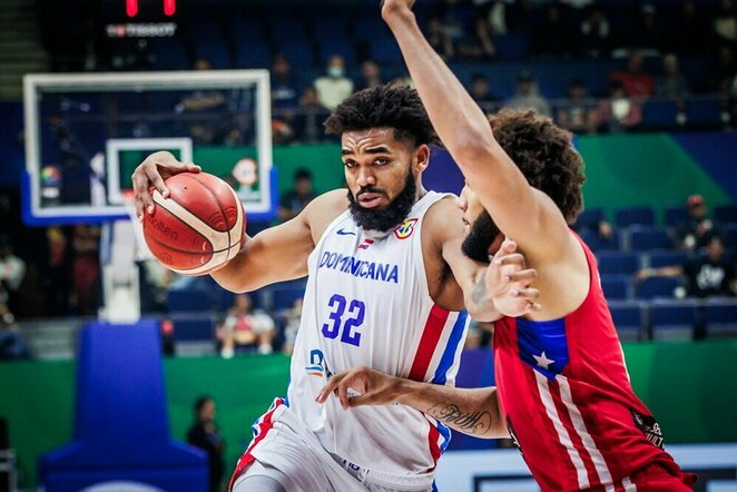 Puerto Rikas – Dominikos Respublika rungtynių akimirka | FIBA nuotr.