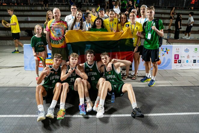 Lietuvos 3x3 krepšinio komanda | Roko Snarskio nuotr.