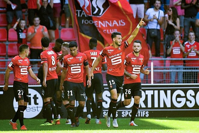 „Rennes“ – „Bordeaux“ rungtynių akimirka  | Scanpix nuotr.