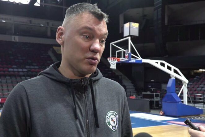 Šarūnas Jasikevičius | „Stop“ kadras