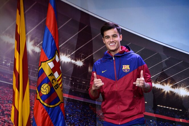 „Barcelona“ pristatė P.Coutinho | Scanpix nuotr.